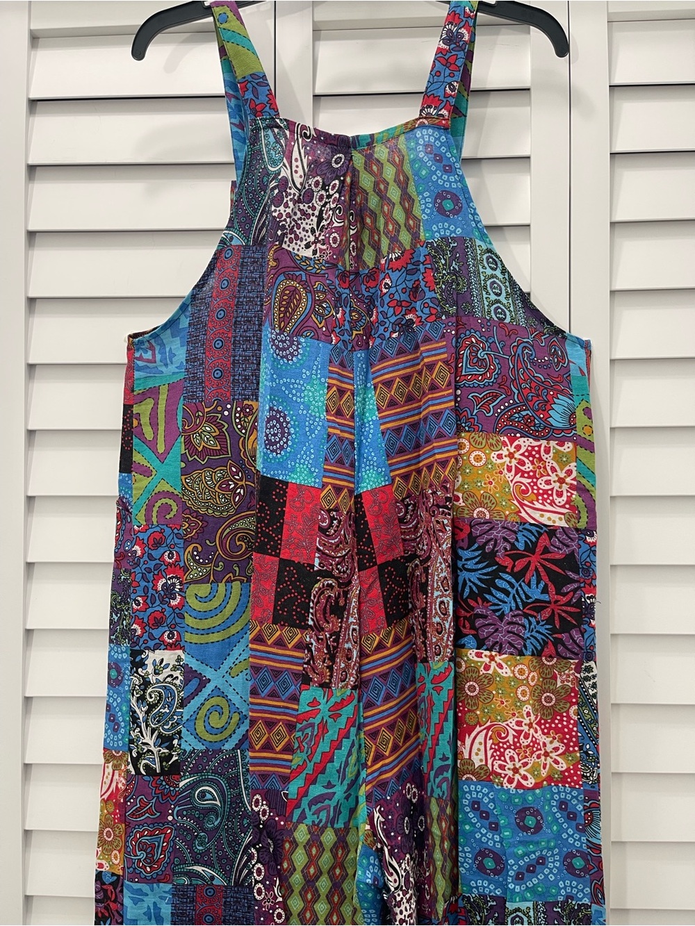 Colorful Patchwork Jumper Size L - Picture 8 of 10